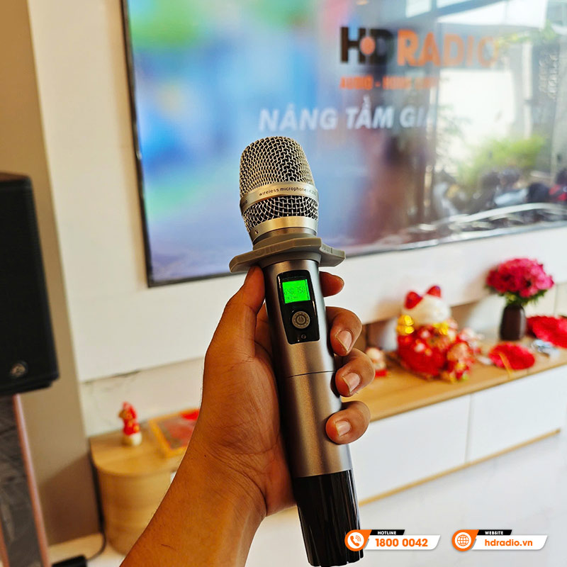 Dàn karaoke Wharfedale KH89 của anh Hoàng ở Quận Bình Thạnh, TP.Hồ Chí Minh