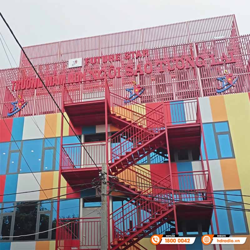 Hệ thống âm thanh hội trường sân khấu tại Trường mầm ngon ngôi sao tương lai Hệ thống âm thanh hội trường sân khấu tại Trường mầm ngon ngôi sao tương lai