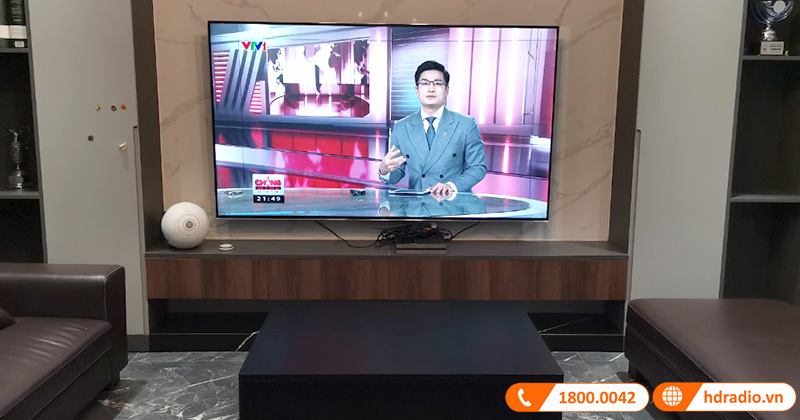 Lắp loa Devialet Phantom I 103dB trị giá gần 68 triệu đồng cho anh Hùng ở Long Biên, Hà Nội