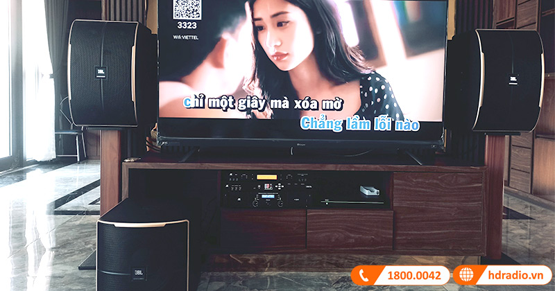 Lắp dàn Karaoke đỉnh cao trị giá 72 triệu đồng cho anh Hùng ở Tây Ninh (JKaudio H2600, JKaudio X6000 Plus, VietK Pro 6TB, JBL Pasion 12SP, JBL Pasion 12, JKaudio B9)
