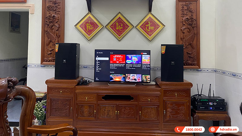 Công trình lắp đặt Loa JBL KPS2 tại nhà anh Huynh ở Biên Hòa, Đồng Nai