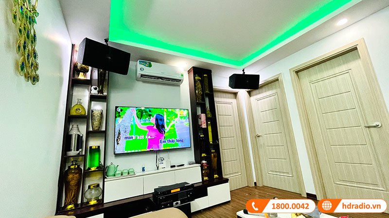 Lap dan karaoke gia dinh cao cap tri gia hon 126 trieu dong cho anh khanh o Long Bien, Ha Noi Lap dan karaoke gia dinh cao cap tri gia hon 126 trieu dong cho anh khanh o Long Bien, Ha Noi