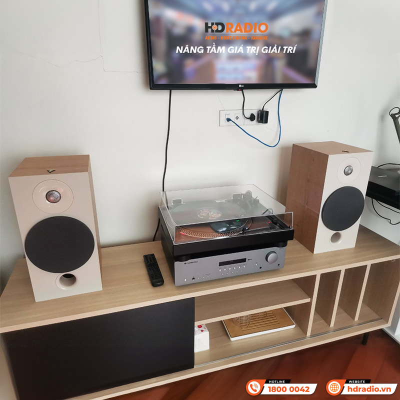 Dàn nghe nhạc NN88 kết hợp Đầu đĩa than Audio Technica AT-LP120XUSB cho anh Khánh ở Quận Thanh Xuân, Hà Nội