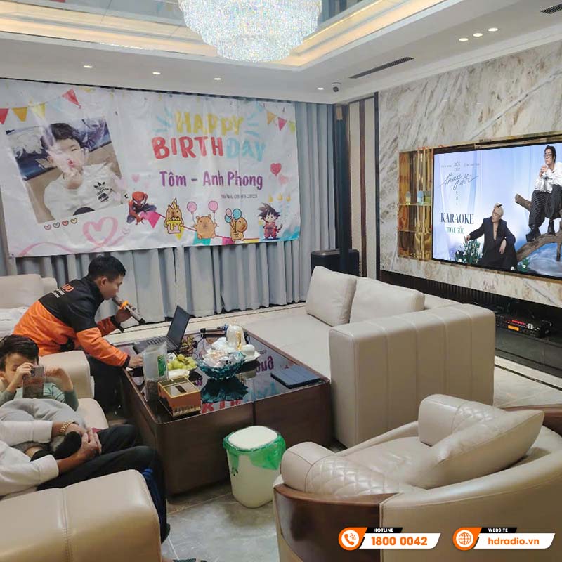 Lắp đặt Dàn karaoke cao cấp cho anh Khánh ở Quận Thanh Xuân, Hà Nội Lắp đặt Dàn karaoke cao cấp cho anh Khánh ở Quận Thanh Xuân, Hà Nội