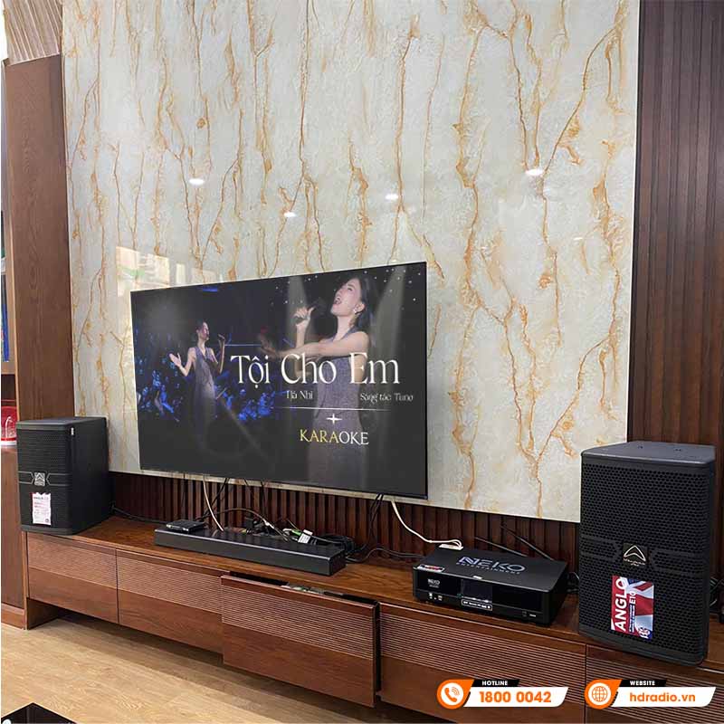 Dàn karaoke gia đình HK98 (Wharfedale Anglo E10, Neko AK3500)-4