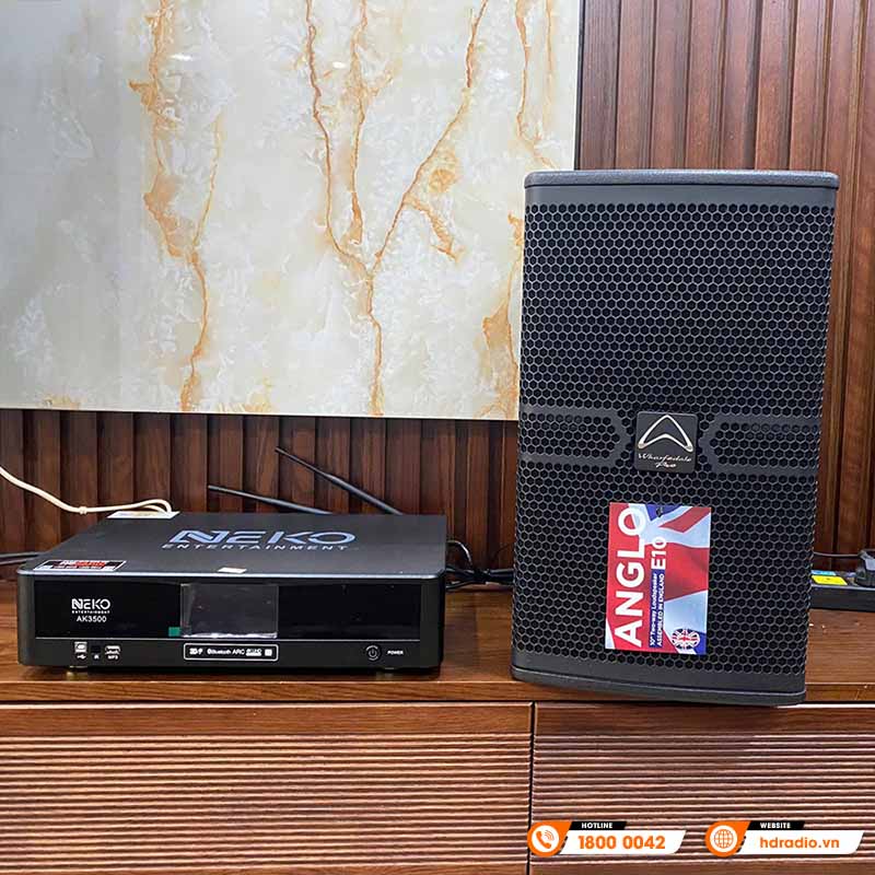 Dàn karaoke gia đình HK98 (Wharfedale Anglo E10, Neko AK3500)-7