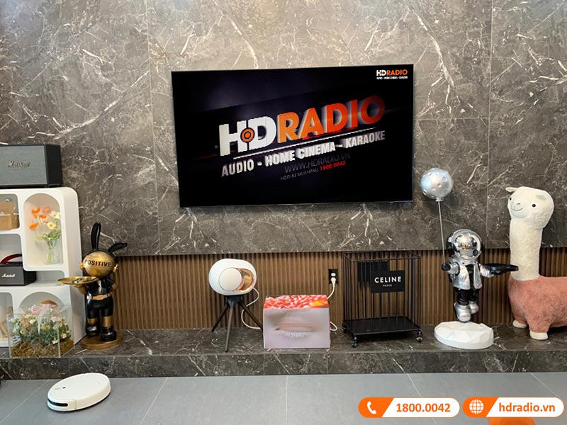 Lắp đặt Loa Devialet Phantom I 108dB cho anh Linh ở huyện Củ Chi, TP.Hồ Chí Minh