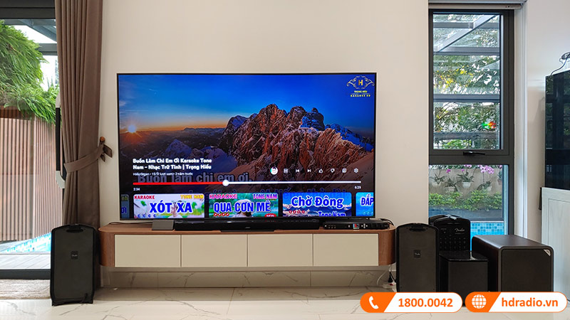 Dàn karaoke chất lượng của anh Long ở Long Biên, Hà Nội Dàn karaoke chất lượng của anh Long ở Long Biên, Hà Nội