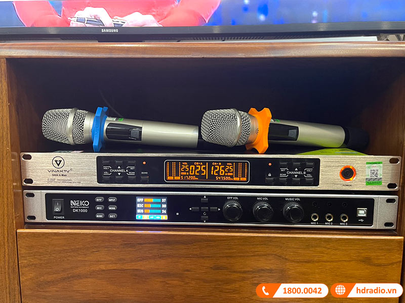Hệ thống âm thanh của anh Miến ở Quận Hai Bà Trưng, Hà Nội