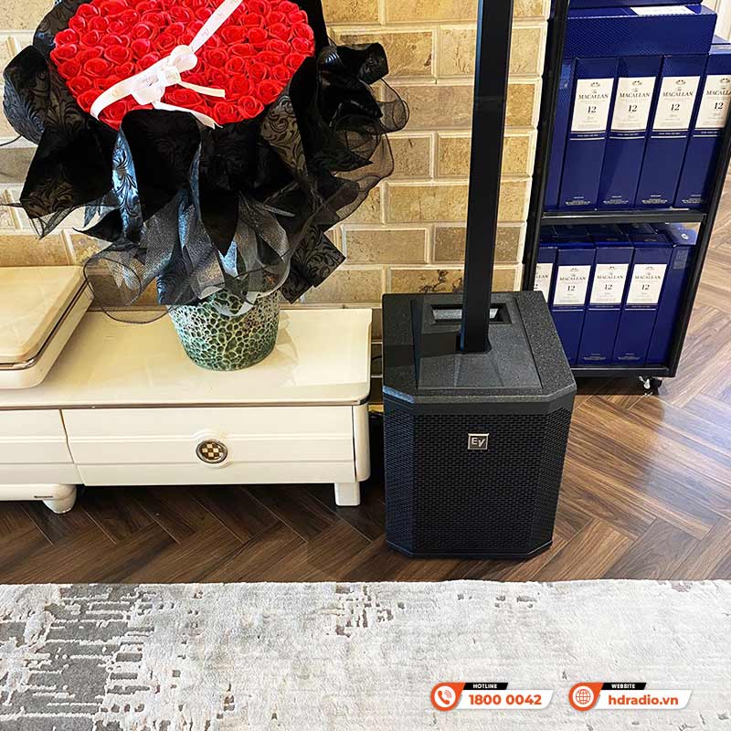 Hệ thống âm thanh karaoke kết hợp loa bluetooth của anh Minh ở Nam Từ Liêm, Hà Nội