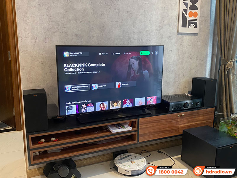 Hoàn thiện Dàn nghe nhạc Cực Hay trị giá gần 18 triệu đồng cho anh Nam ở Quận Bình Thạnh, TP.Hồ Chí Minh