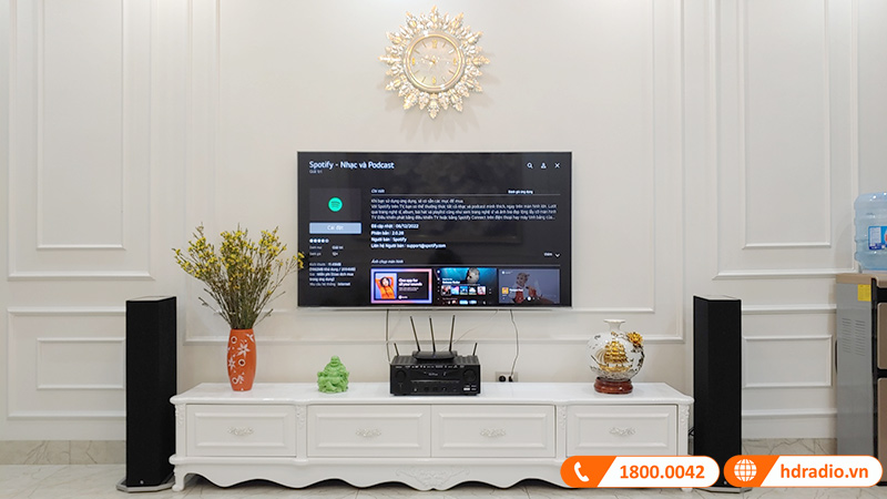 Dàn nghe nhạc chất lượng của anh Nam ở Gia Lâm, Hà Nội