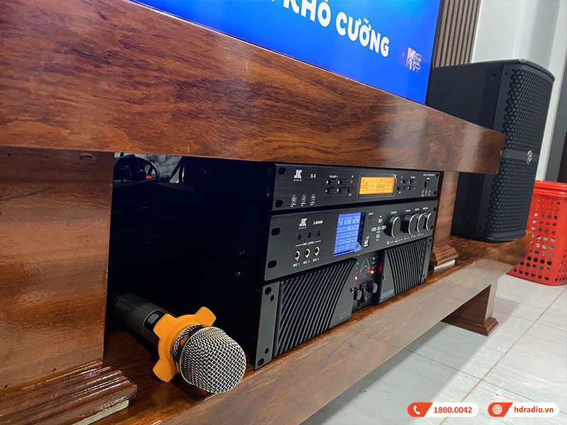 Ảnh thực tế dàn karaoke HDR43 tại nhà anh Ngân ở Gò Vấp, Hồ Chí Minh