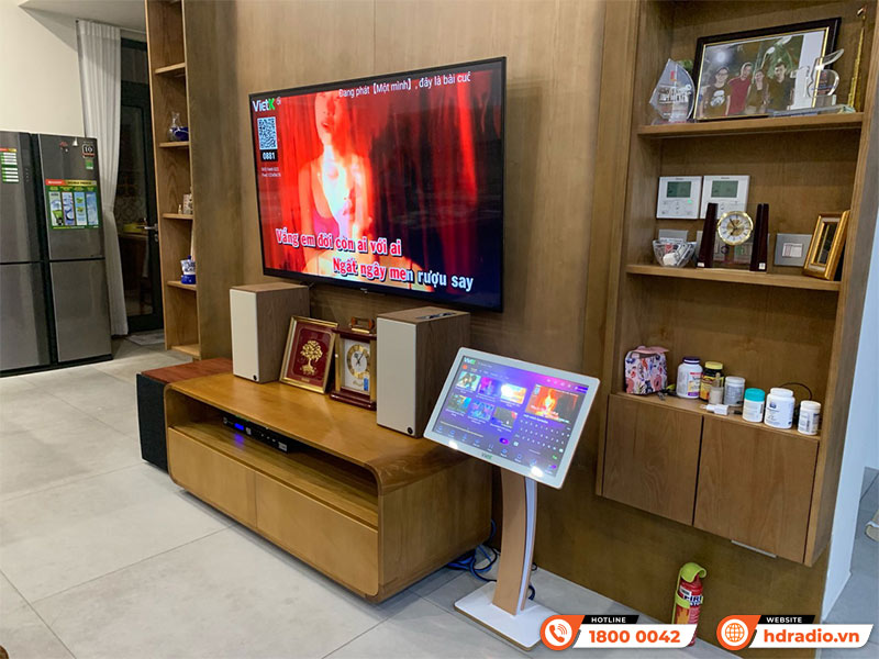 Dàn karaoke của anh Phát ở Bắc Từ Liêm, Hà Nội