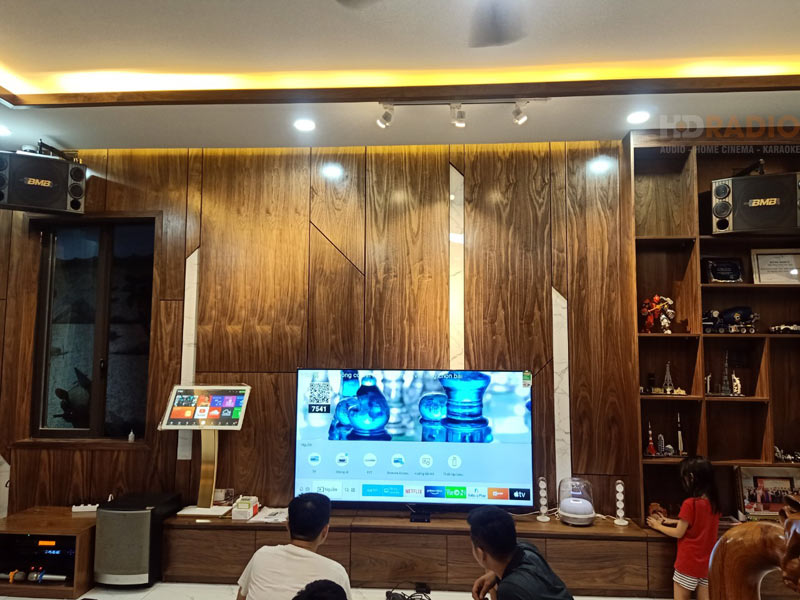 Lắp dàn loa Karaoke cho anh Phong ở Gò Vấp, Hồ Chí Minh (Wharfedale CPD2600, Wharfedale WKP301, JKAudio B5 Plus, ViệtK Pro 4TB, VietK 22 Inch, BMB CSD 2000SE)