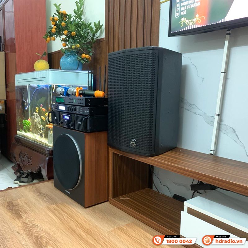 Bộ dàn karaoke Wharfedale KH60 của anh Phong
