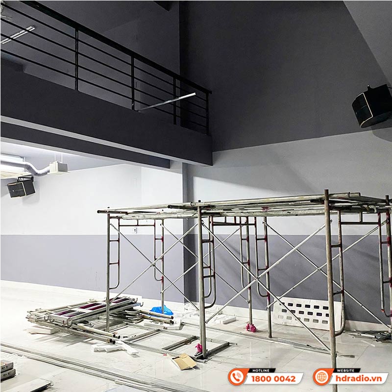 Hệ thống âm thanh nhà hàng của anh Phú ở Tân An, Long An