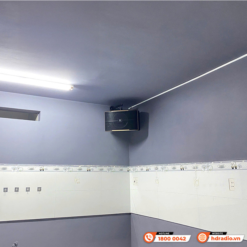 Hệ thống âm thanh nhà hàng của anh Phú ở Tân An, Long An