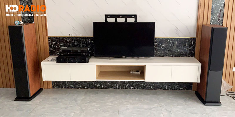 Lắp dàn loa karaoke cho anh Phương ở Phúc Yên, Vĩnh Phúc