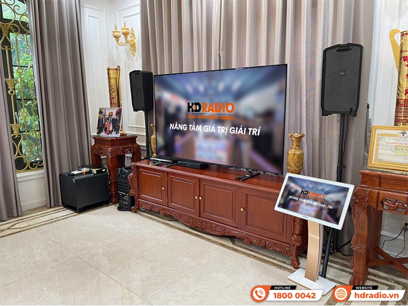 Dàn karaoke của anh Quân ở Sơn Tây, Hà Nội