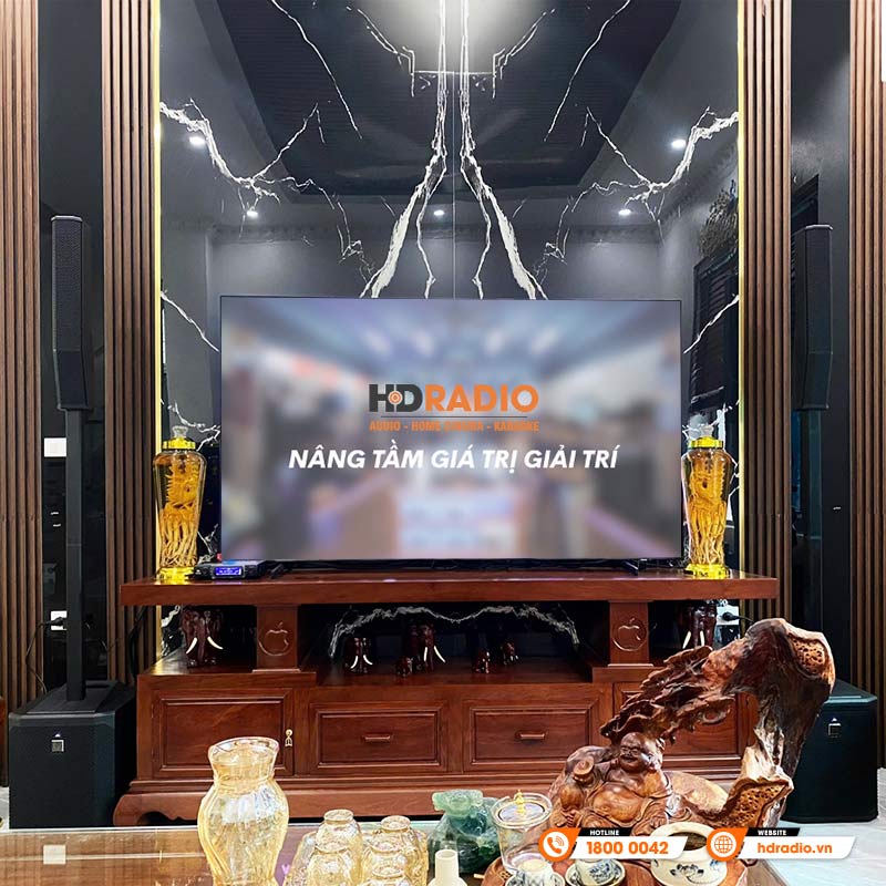 Dàn karaoke của anh Quang ở Quận Bắc Từ Liêm, Hà Nội