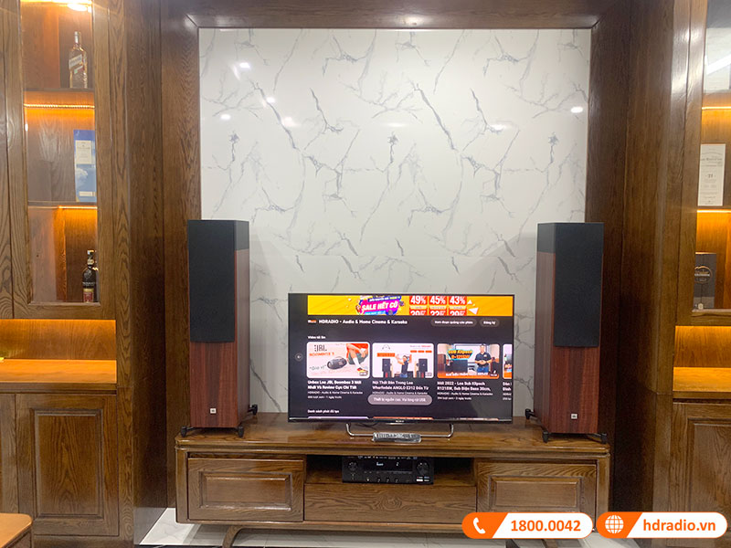 Lắp dàn nghe nhạc cao cấp trị giá hơn 33 triệu đồng cho anh Quang ở Nam Từ Liêm, Hà Nội