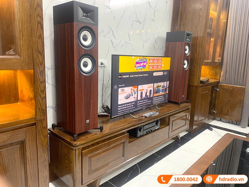 Lắp dàn nghe nhạc cao cấp trị giá hơn 33 triệu đồng cho anh Quang ở Nam Từ Liêm, Hà Nội