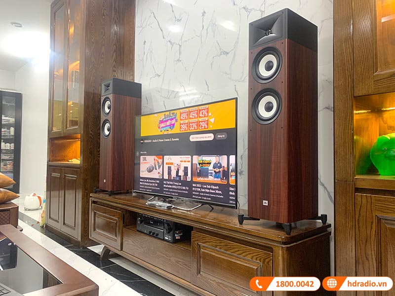 Lắp dàn nghe nhạc cao cấp trị giá hơn 33 triệu đồng cho anh Quang ở Nam Từ Liêm, Hà Nội