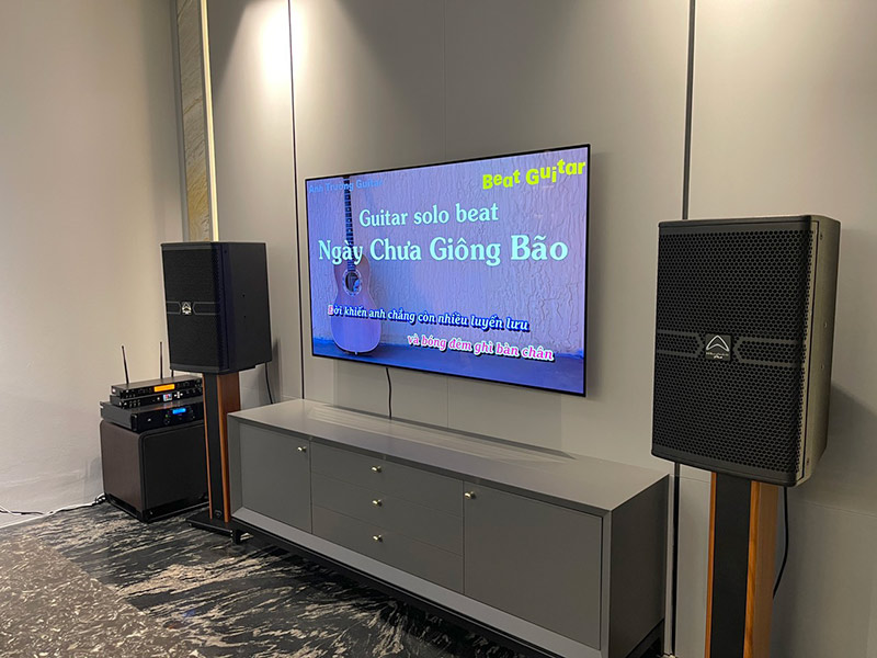 Dàn karaoke chất lượng của anh Quốc Anh ở Long Biên, Hà Nội