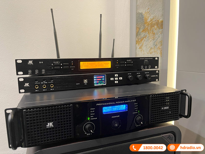 Dàn karaoke chất lượng của anh Quốc Anh ở Long Biên, Hà Nội