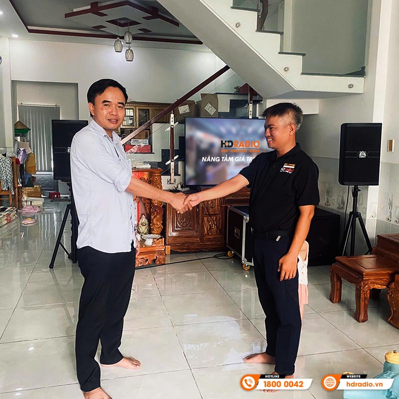 Dàn Karaoke của anh Sơn ở huyện Đức Hòa, Long  An