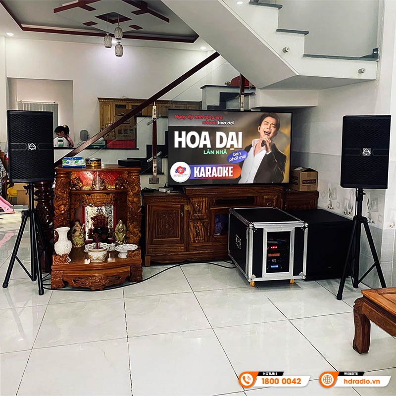 Dàn Karaoke của anh Sơn ở huyện Đức Hòa, Long  An