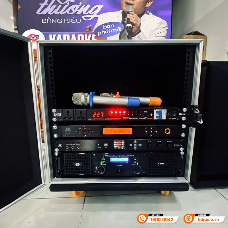 Dàn Karaoke của anh Sơn ở huyện Đức Hòa, Long  An