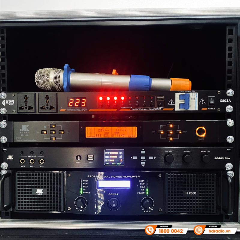 Dàn Karaoke của anh Sơn ở huyện Đức Hòa, Long  An