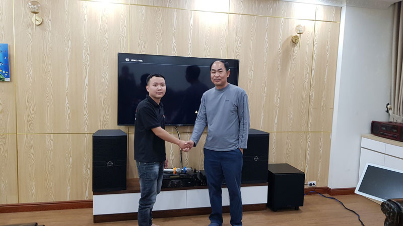 dàn âm thanh sử dụng Loa Sub Wharfedale SW12