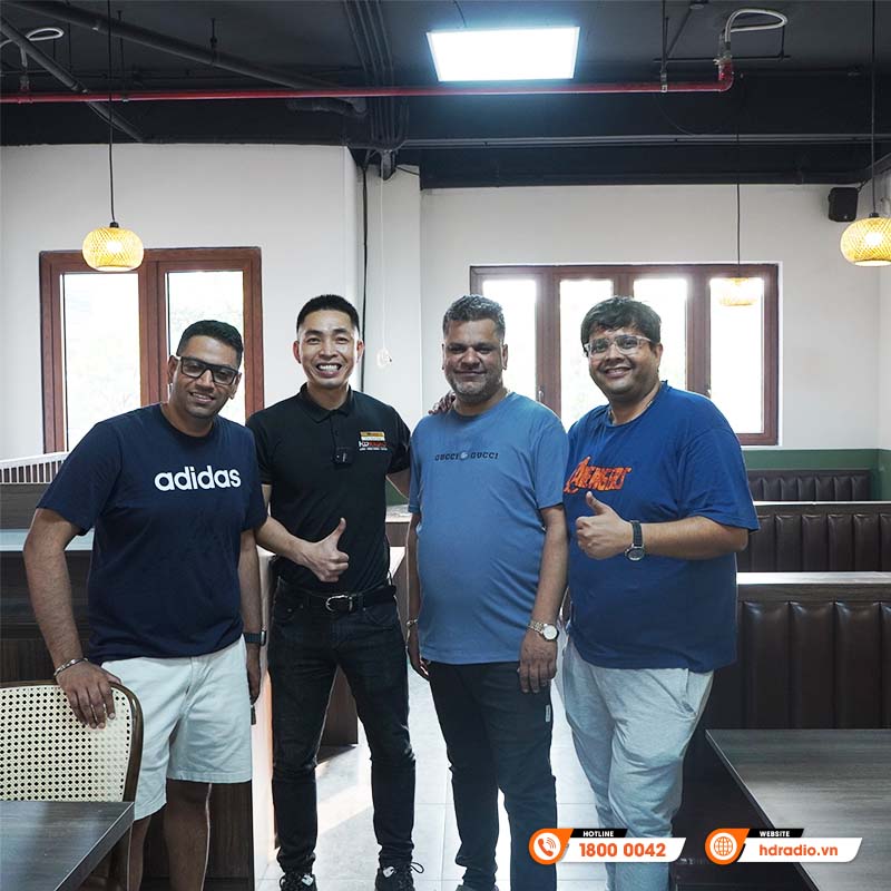 Hệ thống âm thanh nhà hàng chất lượng của anh Sơn ở Văn Giang, Hưng Yên Hệ thống âm thanh nhà hàng chất lượng của anh Sơn ở Văn Giang, Hưng Yên