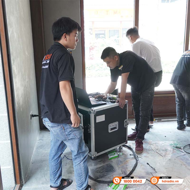 Hệ thống âm thanh nhà hàng chất lượng của anh Sơn ở Văn Giang, Hưng Yên Hệ thống âm thanh nhà hàng chất lượng của anh Sơn ở Văn Giang, Hưng Yên