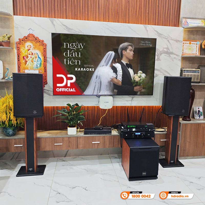 Dàn karaoke Wharfedale KH58 của anh Thạch ở Trảng Bom, Đồnng Nai