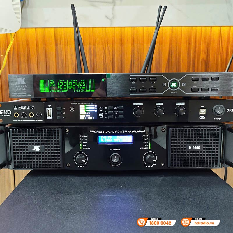 Dàn karaoke Wharfedale KH58 của anh Thạch ở Trảng Bom, Đồnng Nai