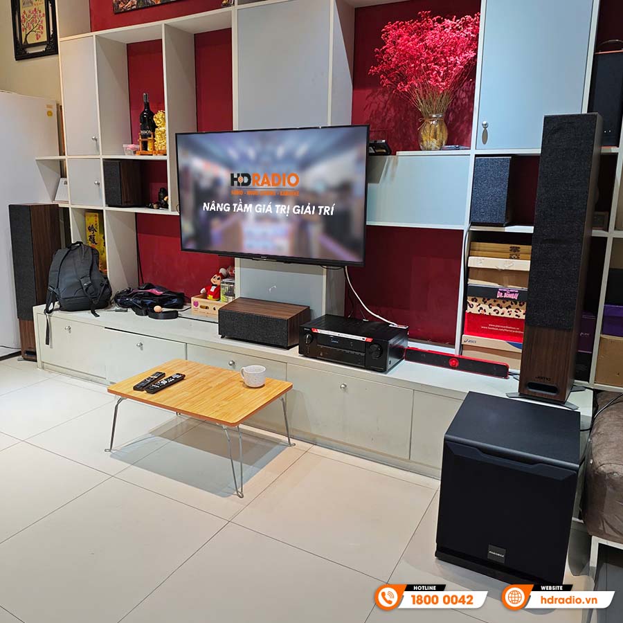 Lắp dàn xem phim cho anh Thắng ở Quận 1, Hồ Chí Minh