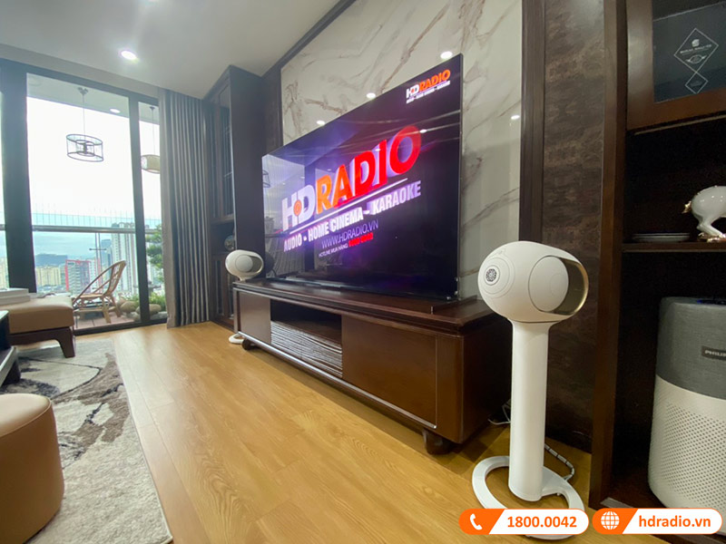 Lắp hệ thống loa Devialet Phantom I 108dB Opera De Paris gần 240 triệu đồng cho anh Thanh ở Cầu Giấy, Hà Nội Lắp hệ thống loa Devialet Phantom I 108dB Opera De Paris gần 240 triệu đồng cho anh Thanh ở Cầu Giấy, Hà Nội