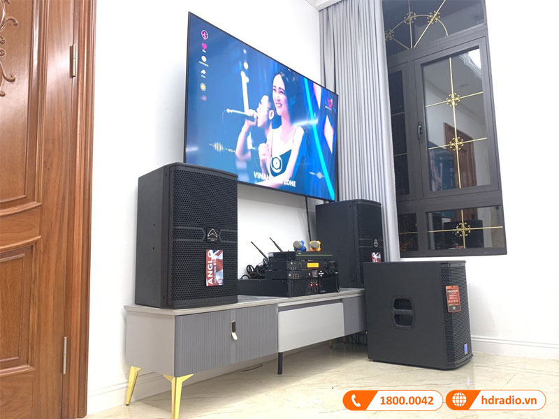 Ảnh thực tế dàn karaoke HDR53 tại nhà anh Thành