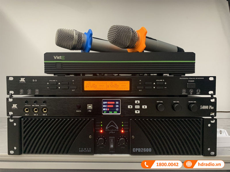 Ảnh thực tế dàn karaoke HDR53 tại nhà anh Thành