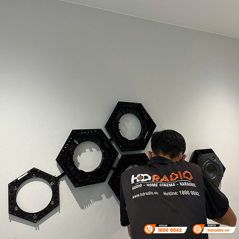 Lắp đặt bộ loa B&O Beosound Shape cho anh Thanh ở Hoài Đức, Hà Nội Lắp đặt bộ loa B&O Beosound Shape cho anh Thanh ở Hoài Đức, Hà Nội