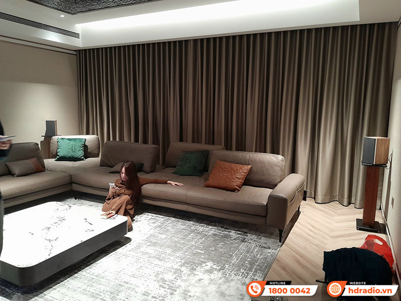 Hệ thống âm thanh xem phim của anh Thế Anh ở Gia Lâm, Hà Nội Hệ thống âm thanh xem phim của anh Thế Anh ở Gia Lâm, Hà Nội