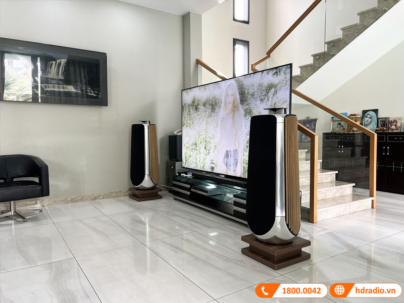 Lắp đặt bộ loa B&O Beolab 50 cho anh Tòng ở Hồ Chí Minh
