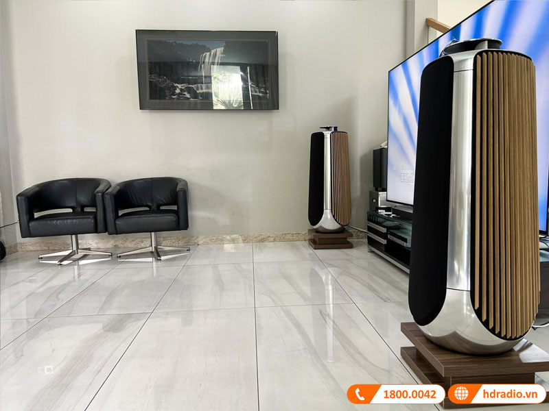 Lắp đặt bộ loa B&O Beolab 50 cho anh Tòng ở Hồ Chí Minh