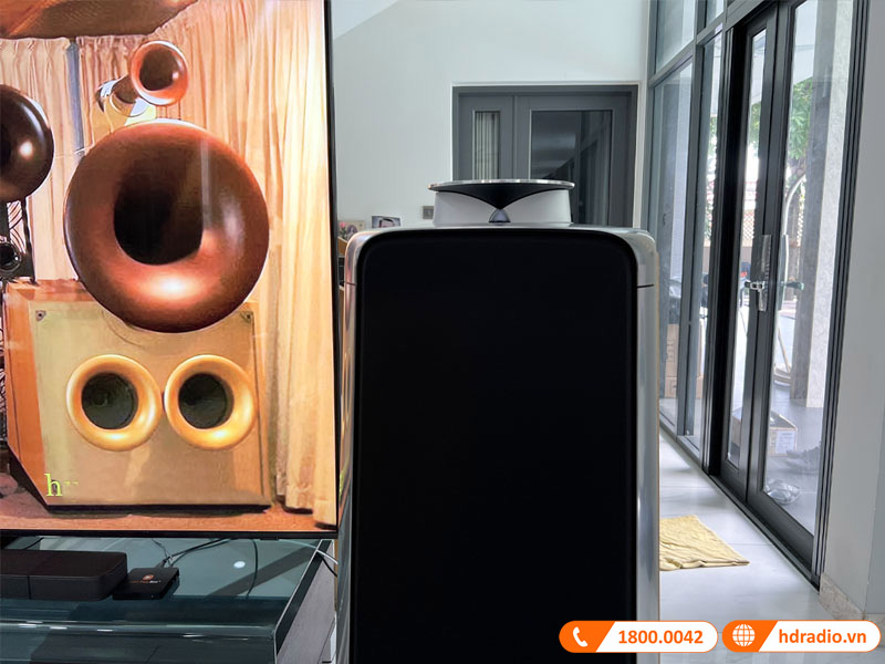 Lắp đặt bộ loa B&O Beolab 50 cho anh Tòng ở Hồ Chí Minh
