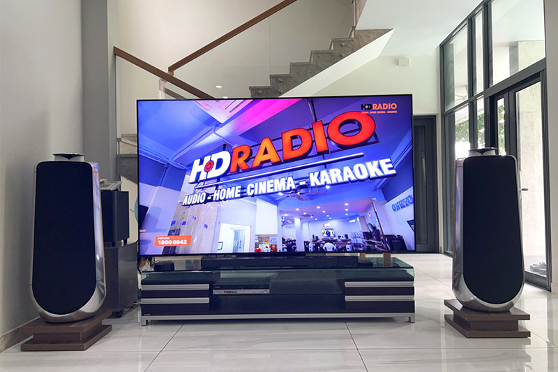 Lắp đặt bộ loa B&O Beolab 50 cho anh Tòng ở Hồ Chí Minh