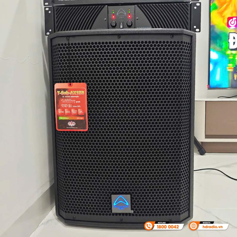Dàn karaoke cao cấp HDR90 (Wharfedale ANGLO E312, CPD3600, AX15B, JKaudio X9900 Pro, JKAudio B9)-9